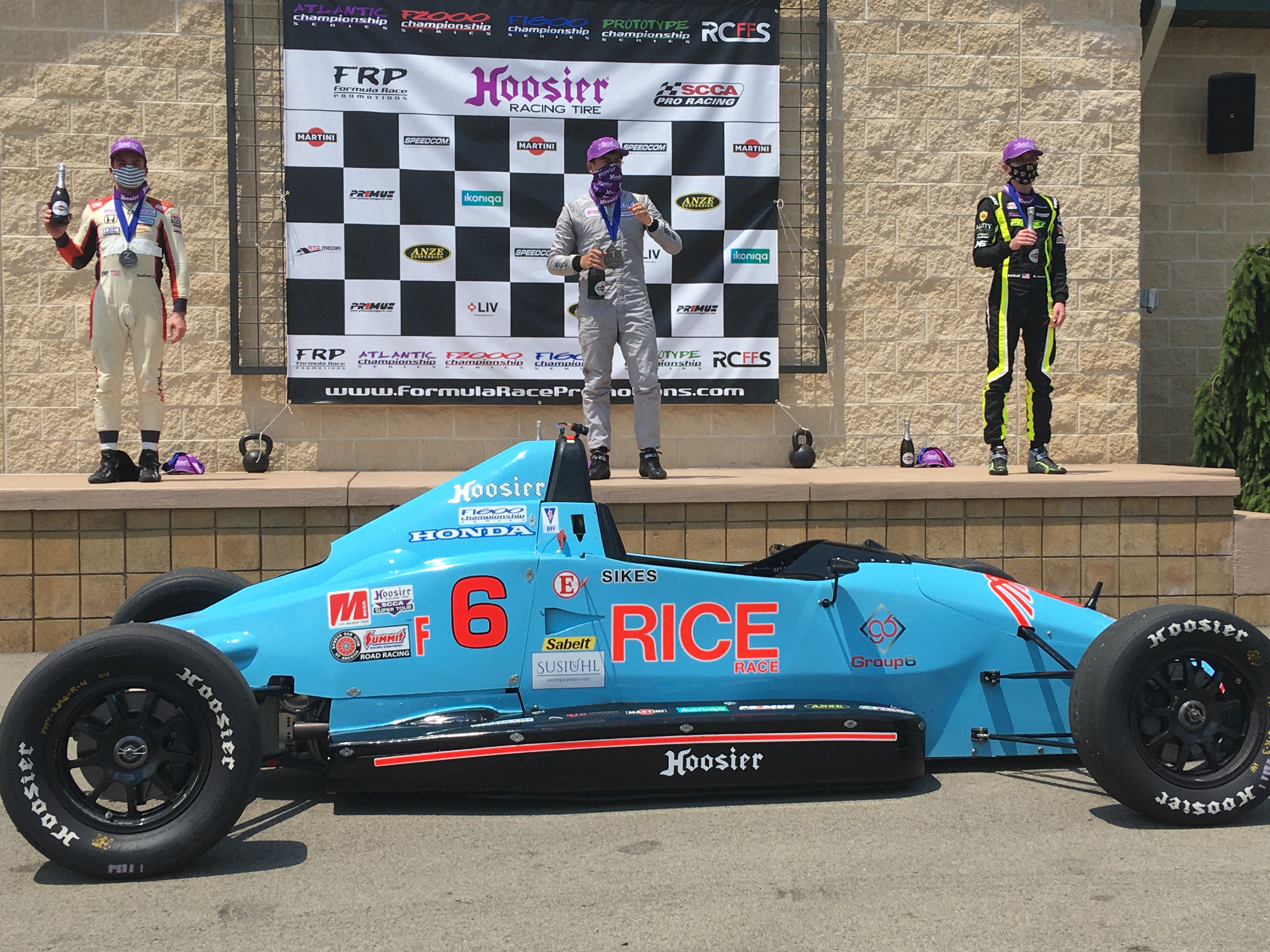 Sikes and RiceRace Sweep FRP at PIRC