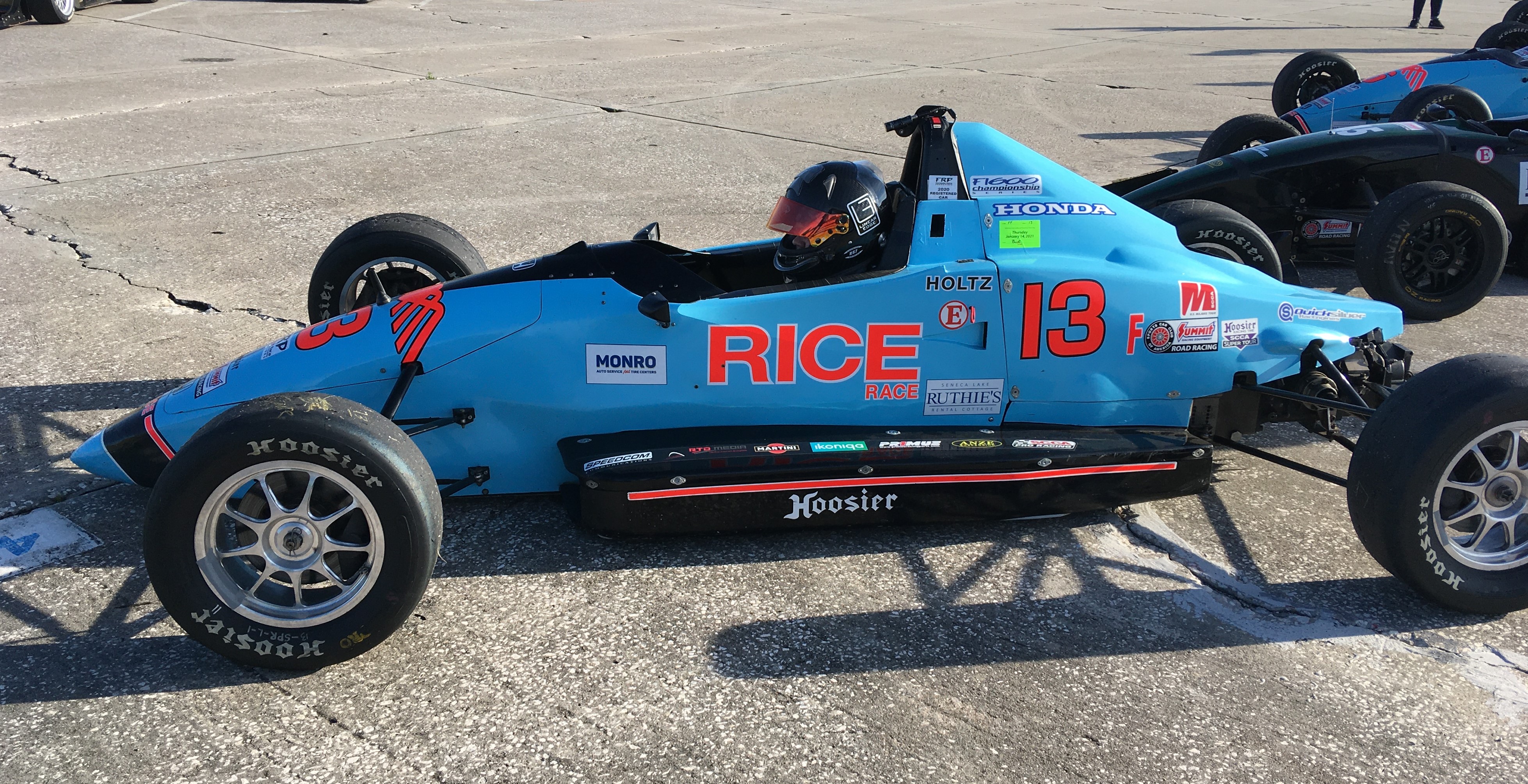 Will Holtz joins RiceRace for FRP F1600