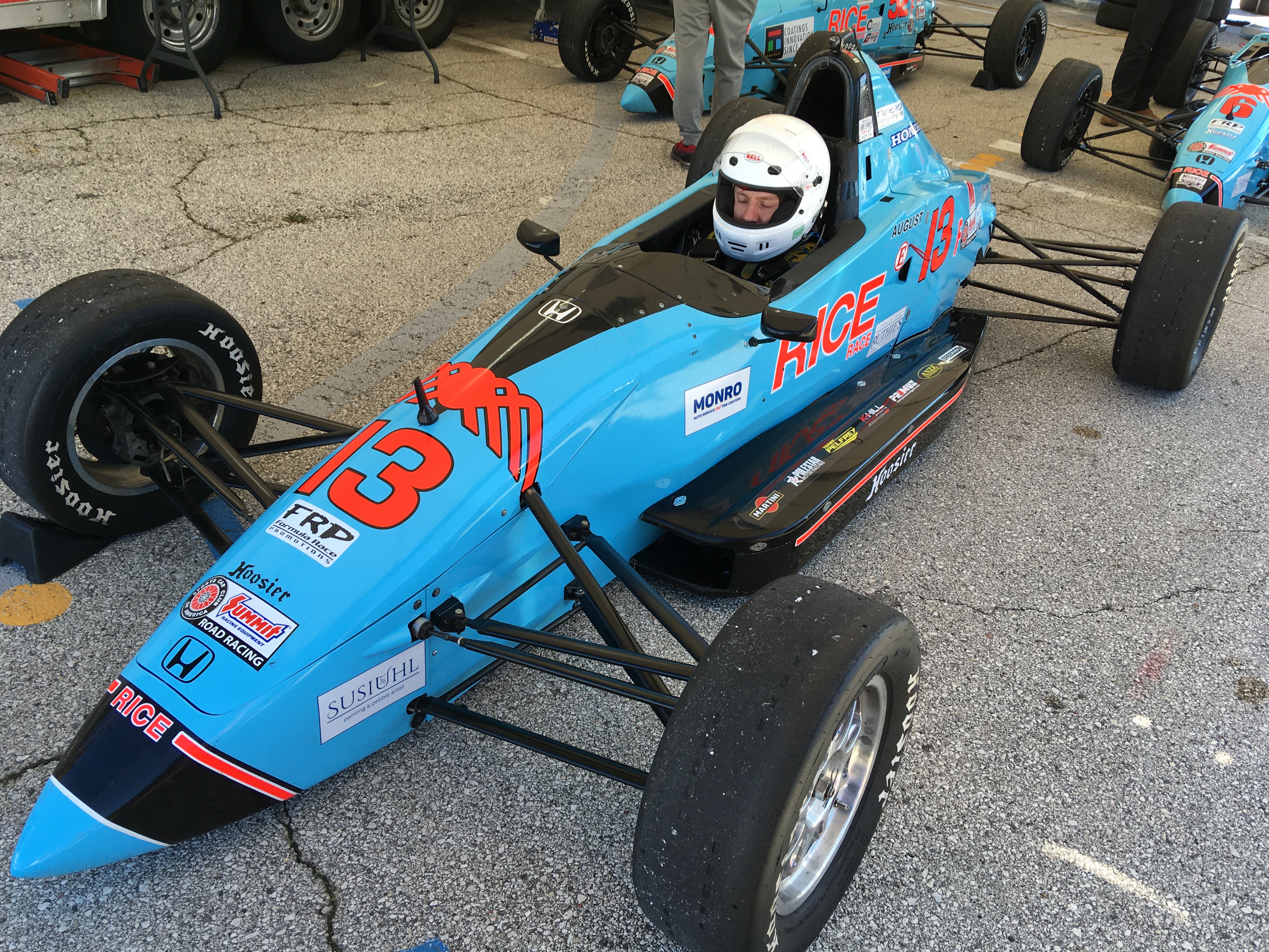 Kyle August Returns to RiceRace for FRP F1600